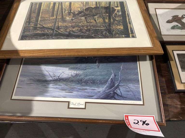 2 - Pictures, Deer and teal