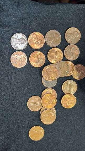 1970s Lincoln pennies, 110+