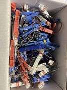 Electronic SOS, beacon, socket set, air horn, and clips