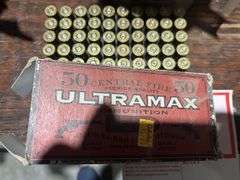 Shotgun shells and colt 45 shelves