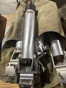 Fishing pole holders and camo burlap