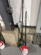 Fishing pole and minnow bucket