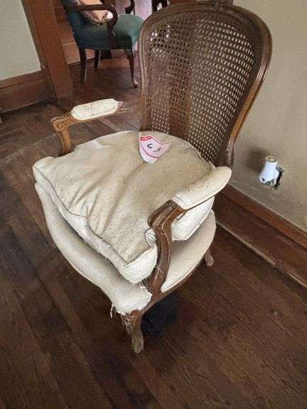Caned chair