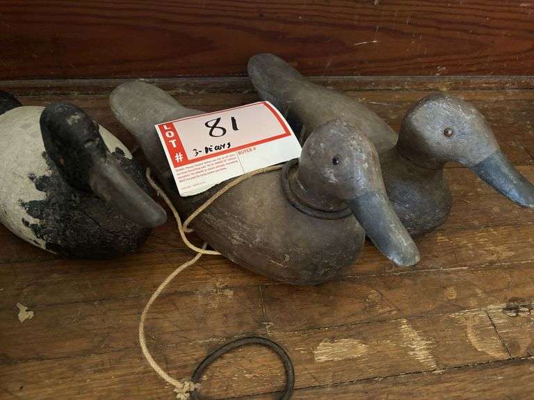3 – duck decoys