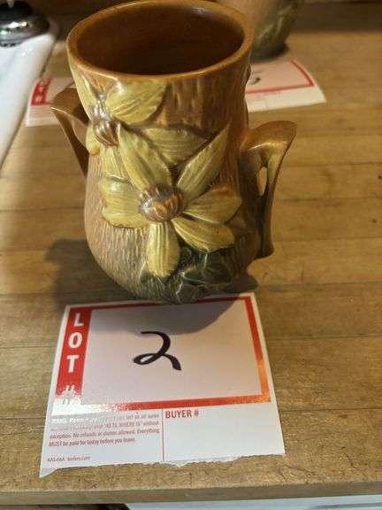 Roseville vase