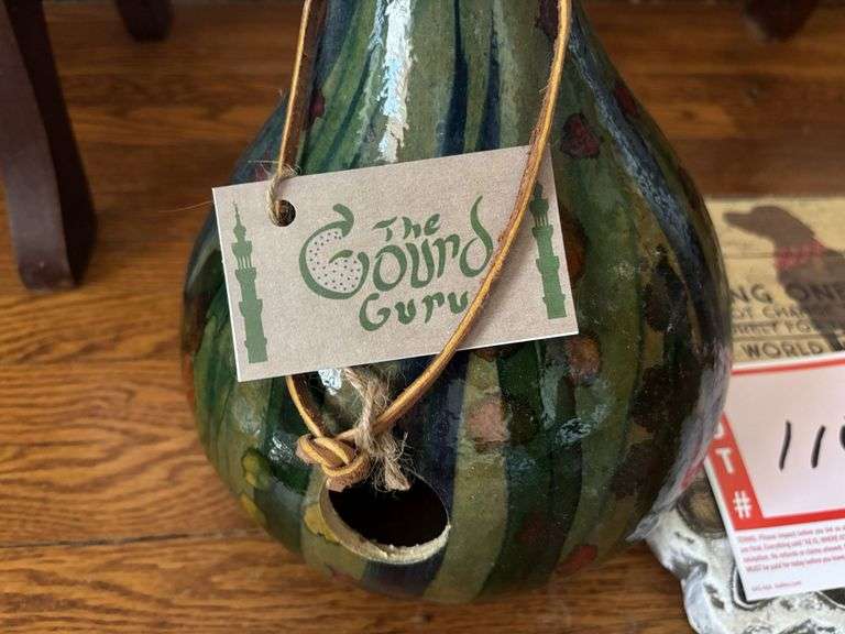 Gourd decor, dog decor