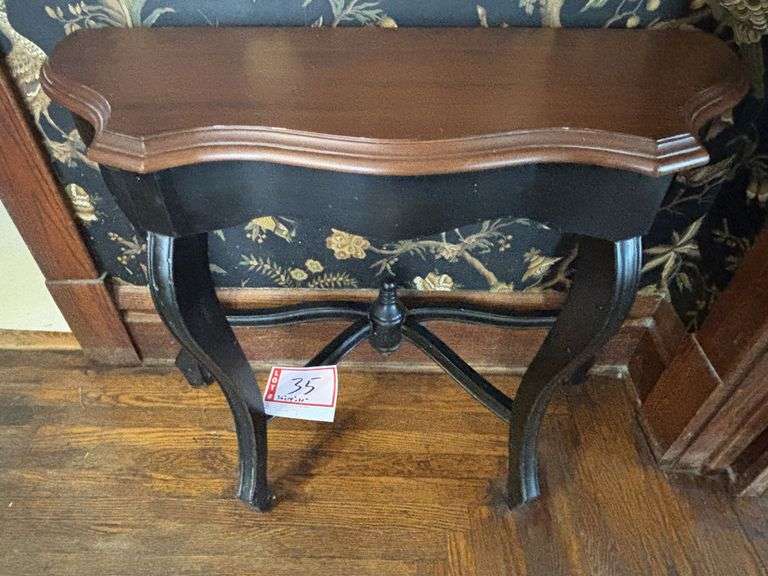 Side table, 36 x 14 x 30”