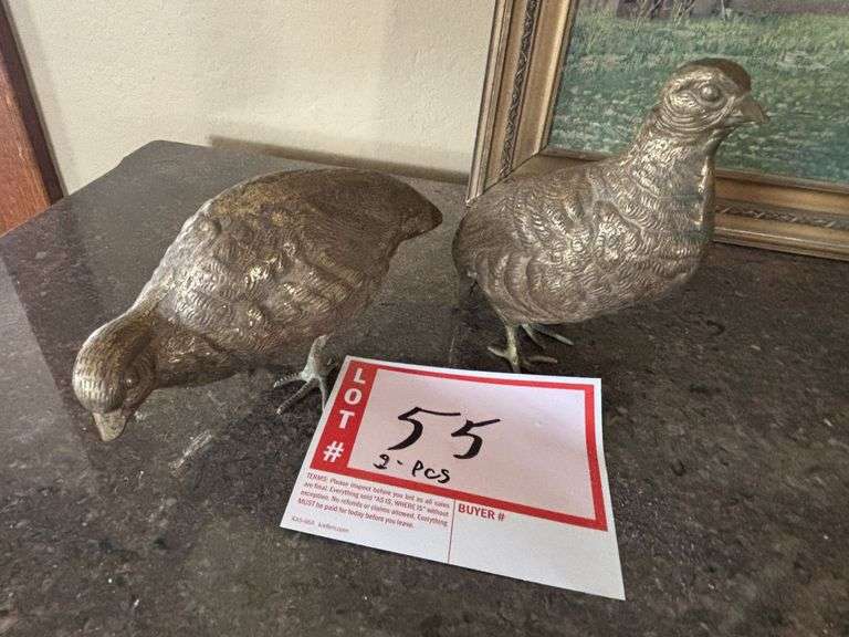 2 – brass doves