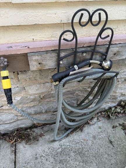 Garden hose and spray attachment
