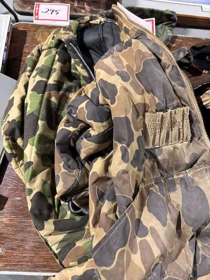 Large camouflage jackets