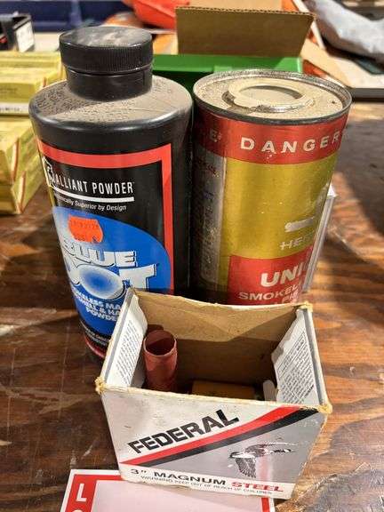 Steel shot, powder and more