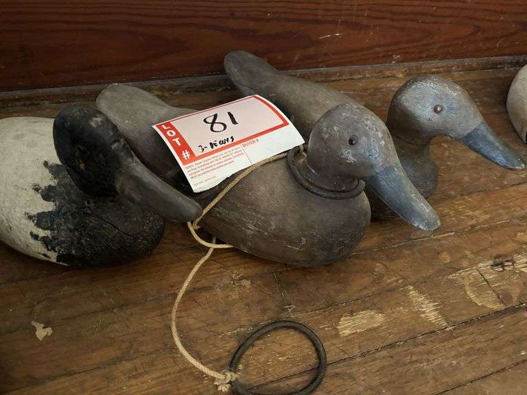 3 – duck decoys