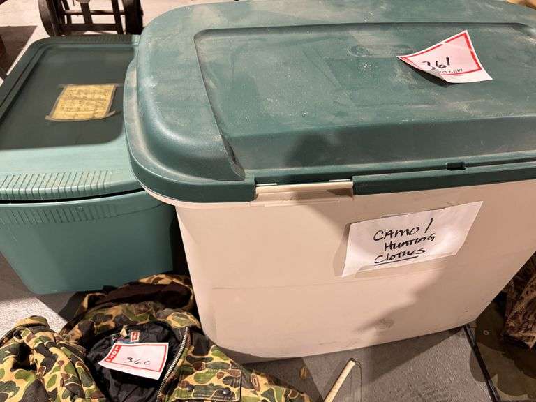 2 – plastic totes