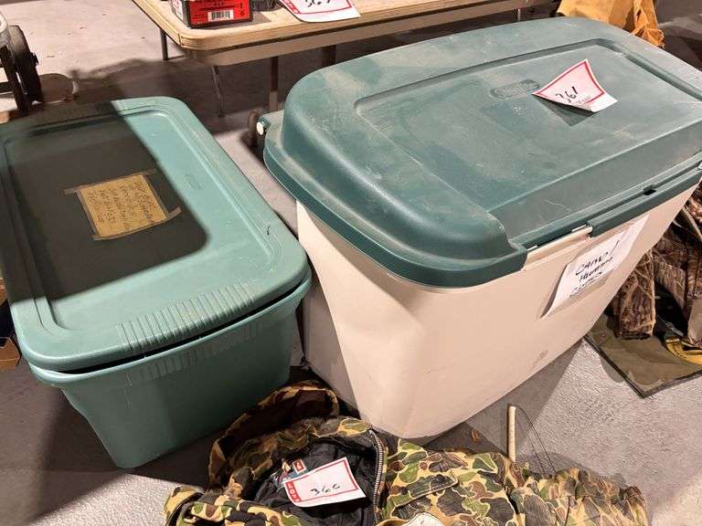 2 – plastic totes