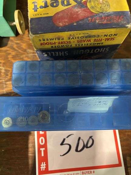 Shotgun shells, and bullets