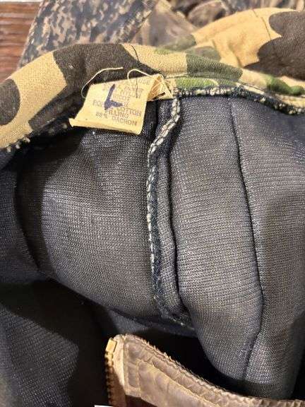 Large camouflage jackets