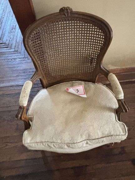 Caned chair
