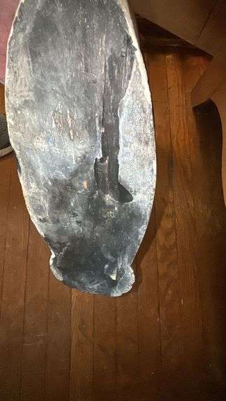 Duck decoy, and vase