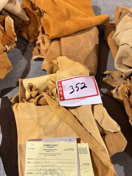 Deer skins
