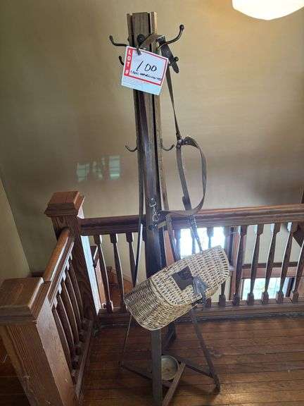 Creel harness and Hall tree