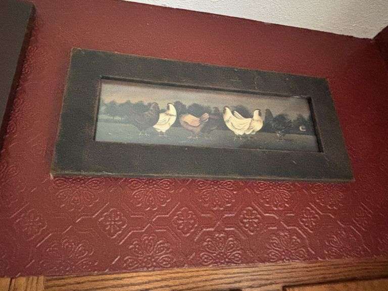 3 - Country pictures above cabinets