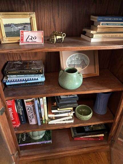 Books, ceramics, and more