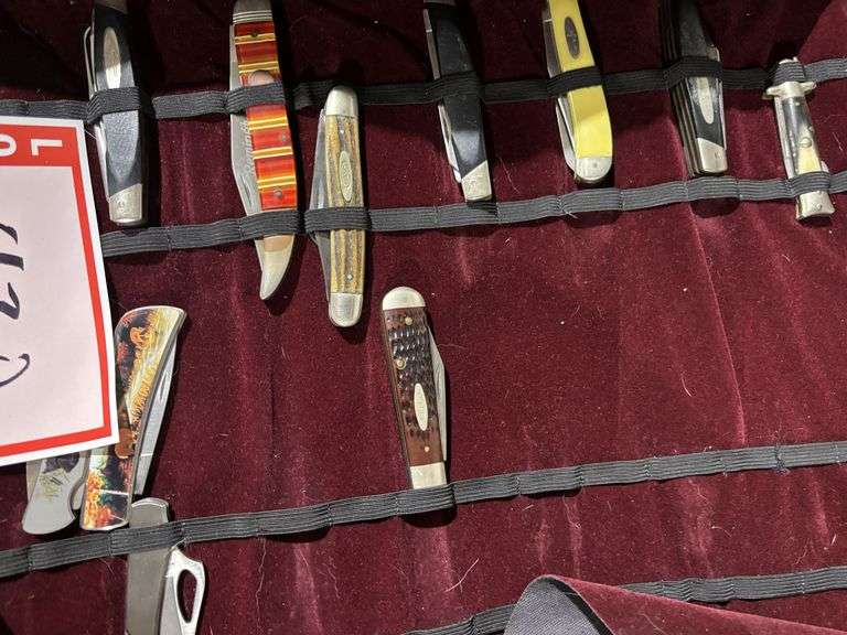Folding knife collection