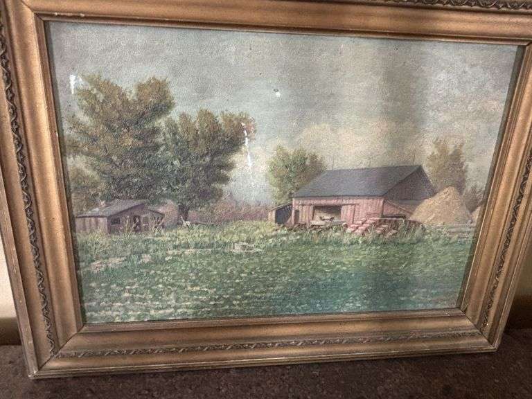 2 – pictures, 27 x 24”, 19 x 14”