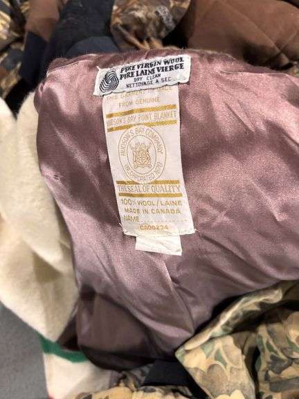 Extra large camouflage coats, and wool coat