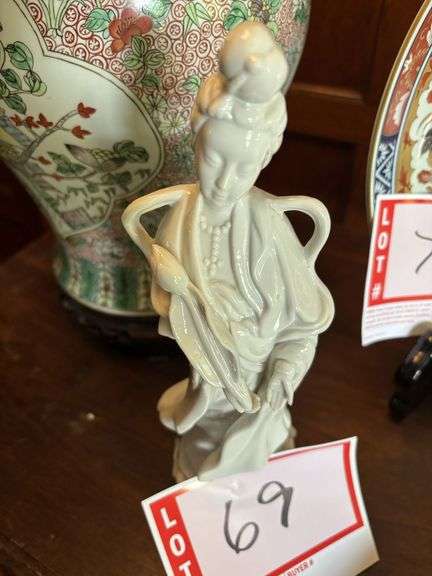 Oriental statue