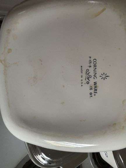 3 - Corning-Ware dishes