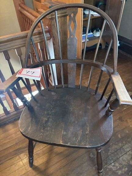 Wooden armchair
