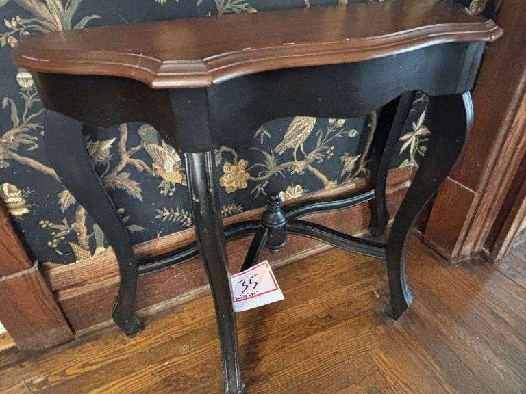 Side table, 36 x 14 x 30”