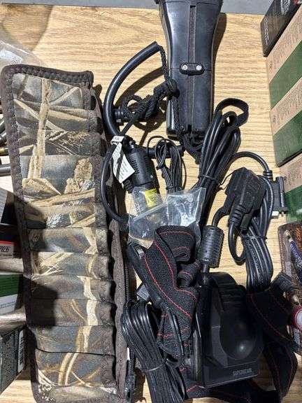 Lights and adapters, shotgun shell belt