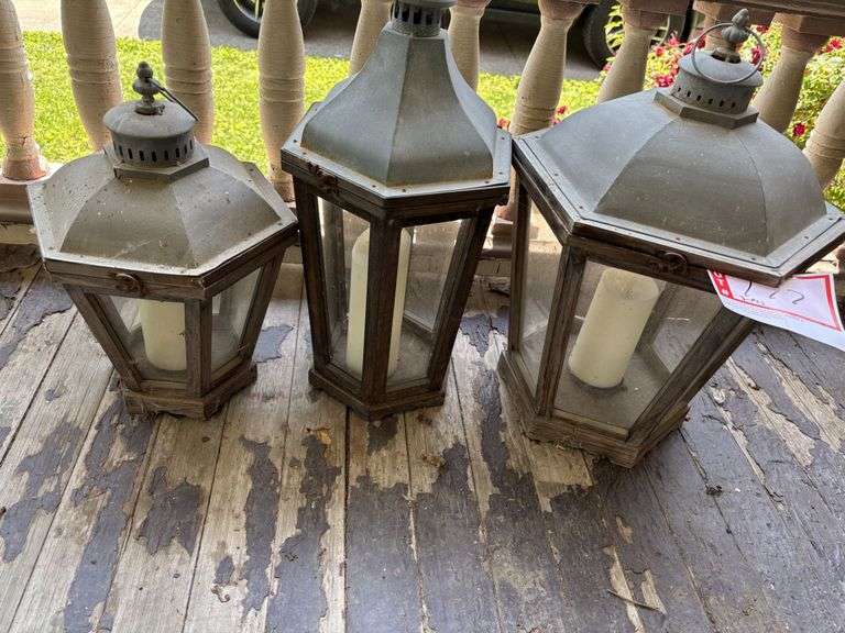 3 - Outdoor lantern decor for candles