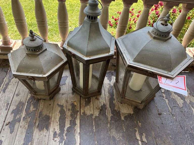3 - Outdoor lantern decor for candles