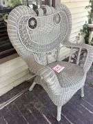 Wicker chair
