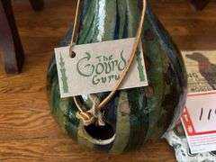 Gourd decor, dog decor