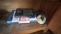 3 – books and Duck decoy
