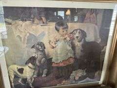 2 – pictures, 27 x 24”, 19 x 14”