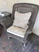 Wicker furniture, 2 - chairs, 3 – tables