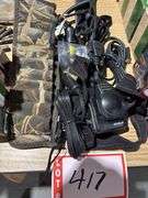 Lights and adapters, shotgun shell belt