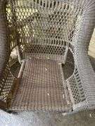 Wicker furniture, 2 - chairs, 3 – tables