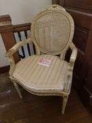Armchair with Caned back