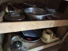 Contents of drawers and bowls, silverware, etc.