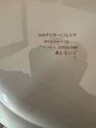 Wedgewood Water-Lily plate and a frog