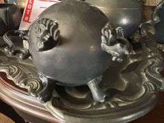 Silver plate tea set