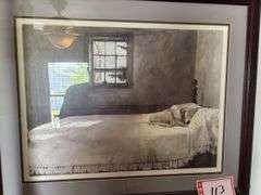 Dog on Bed picture