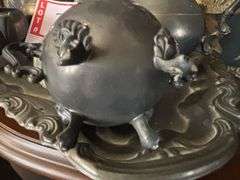 Silver plate tea set