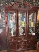 Cabinet but not contents, 54 x 16.5 x 84”